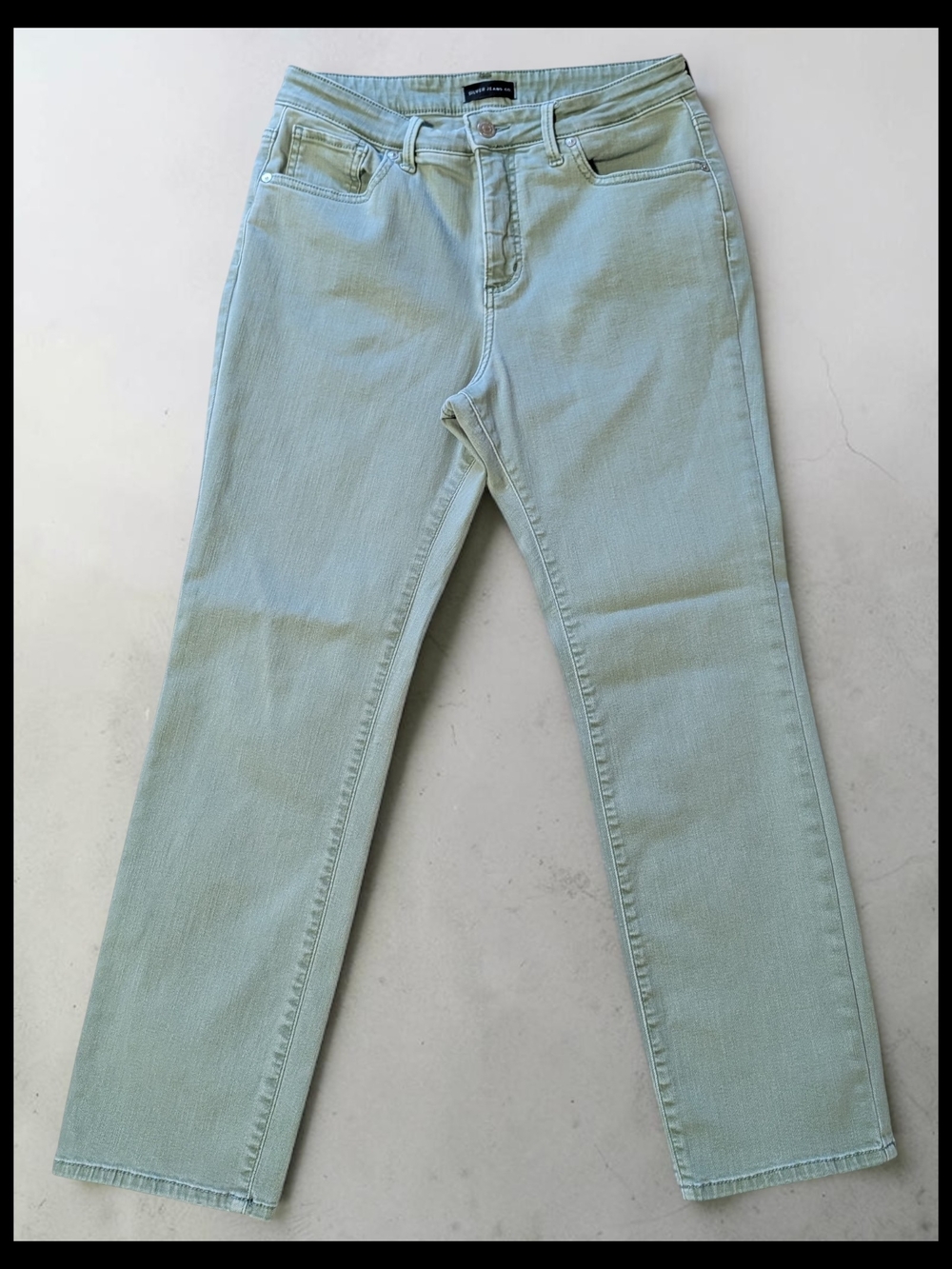 Silver Jeans Light Green Isbister - Size 30 Inseam 29